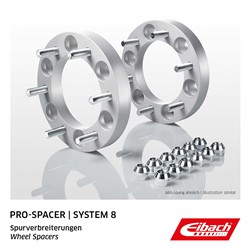 Wheel spacer 2x25mm PRO-SPACER series 8 6x139,7 106,5mm S90-8-25-002