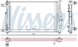 Variklio radiatorius NISSENS NIS 60308A_3