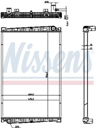 Variklio radiatorius NISSENS NIS 67193