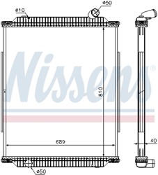 Variklio radiatorius NISSENS NIS 672450_2