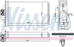 Heat Exchanger, interior heating NIS 707293
