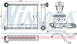 Heat Exchanger, interior heating NIS 72067_7