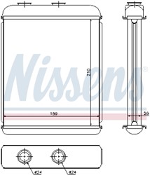 Heat Exchanger, interior heating NIS 72662_10