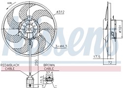 Fan, engine cooling NIS 850072_5