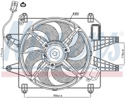 Fan, engine cooling NIS 85167_5