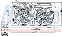 Fan, engine cooling NIS 85250_8