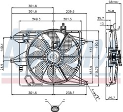 Fan, engine cooling NIS 85252_5