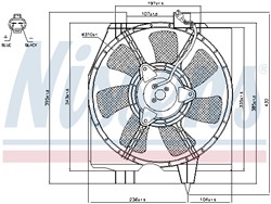 Fan, air conditioning condenser NIS 85275_2