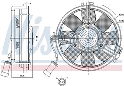 Fan, engine cooling NIS 85546_5