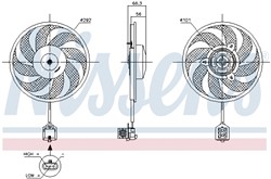 Fan, engine cooling NIS 85596_0