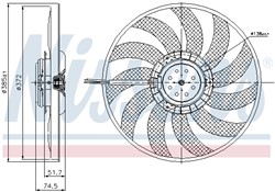 Fan, engine cooling NIS 85638_6