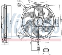 Fan, engine cooling NIS 85788_7