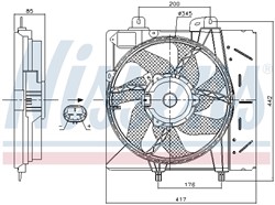 Fan, engine cooling NIS 85991_7