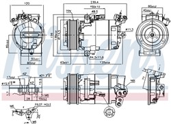Compressor, air conditioning NIS 890015_4