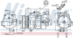 NISSENS Kompressor, kliimaseade NIS 89043_8