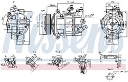 Compressor, air conditioning NIS 890893_0