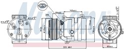 NISSENS Kompressor, kliimaseade NIS 89435_8