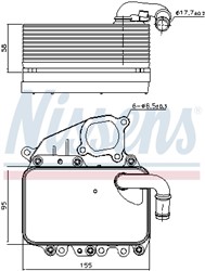Alyvos radiatorius NISSENS NIS 91100_6