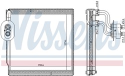 Evaporator, air conditioning NIS 92374_7
