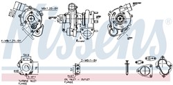Turbokompresorius (Naujas, su tarpinių kompl.) Tinka: TOYOTA HIACE IV, HILUX VI 2.5D 08.01-08.06_4