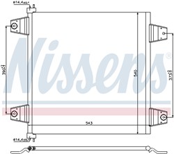 Kliimasüsteemi kondensaator NIS 940031_6