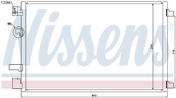 Kondensators, Gaisa kond. sistēma NISSENS NIS 940040_7