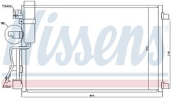 Kondensators, Gaisa kond. sistēma NISSENS NIS 940041_5