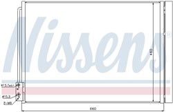 Kondensators, Gaisa kond. sistēma NISSENS NIS 940110_1