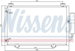 Kondensators, Gaisa kond. sistēma NISSENS NIS 94581_7