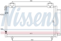 NISSENS Kliimasüsteemi kondensaator NIS 94730_5