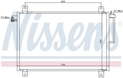 Kondensators, Gaisa kond. sistēma NISSENS NIS 94913_7