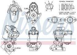 EGR valve NIS 98151_0