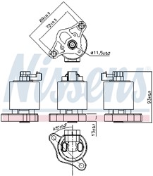 EGR valve NIS 98153_8