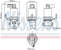 EGR valve NIS 98201_6
