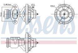 EGR valve NIS 98390