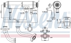 Cooler, exhaust gas recirculation NIS 989283_2