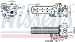 Cooler, exhaust gas recirculation NIS 989413