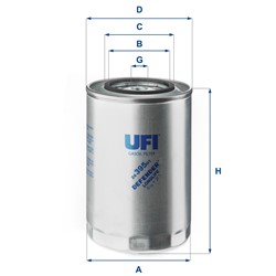 Degalų filtras UFI 24.395.01_2