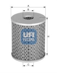 Degalų filtras UFI 26.670.00_0