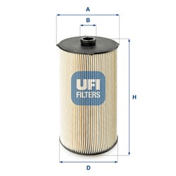Degalų filtras UFI 26.044.00_2