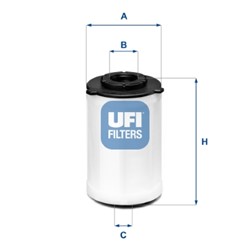 UFI Kütusefilter 26.H2O.03_2