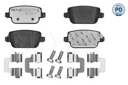 Brake Pad Set, disc brake 025 245 3715/PD