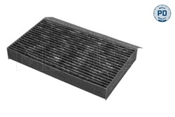 Cabin filter anti-allergic, cartridge, with activated carbon fits: RENAULT FLUENCE, MEGANE, MEGANE III 1.2-Electric 11.08-