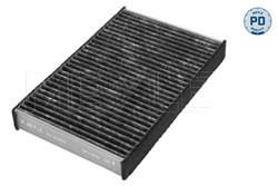 Cabin filter anti-allergic, cartridge, with activated carbon fits: NISSAN JUKE, PULSAR, SENTRA VII; RENAULT FLUENCE, MEGANE III 1.2-Electric 02.09-