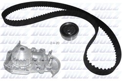 Water Pump & Timing Belt Kit DOLZ KD018_0