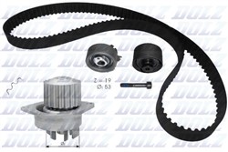 Water Pump & Timing Belt Kit DOLZ KD042