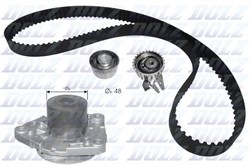 Water Pump & Timing Belt Kit DOLZ KD102_0