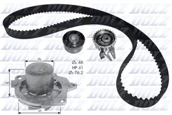 Water Pump & Timing Belt Kit DOLZ KD114