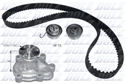 Water Pump & Timing Belt Kit DOLZ KD142_0