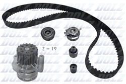Water Pump & Timing Belt Kit DOLZ KD156_0